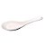 Colher De Melamina Para Sopa Estilo Oriental Cor Branco Preto - Colher De Sopa Oriental Melamina - Imagem 7