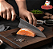 FACA JAPONESA Deba Para Cortes de Peixes - Imagem 8