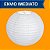 LUMINÁRIA Oriental Branca Grande 40cm - Luminária Japonesa de Papel Para Decoração Cor Branco - Imagem 5