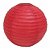 LUMINÁRIA Oriental Vermelha Grande 40cm - Luminária Japonesa de Papel Para Decoração - Imagem 1