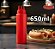 Bisnaga para Molho com 3 Bicos 650ml - Vermelha ou Amarela | Ideal para Restaurantes, Food Trucks e Hamburguerias - Imagem 2