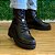 Coturno Via Marte  Preto c/ Pingente de Strass 23100101 - Imagem 1