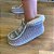 Pantufa Europa c/ Pelugem Rosa Estampado 925 - Imagem 1