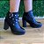 Bota de Salto Preto c/ Taxas Moleca 5325120 - Imagem 1