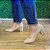 Scarpin Salto Bloco Santinelli Feno 1478001 - Imagem 2