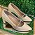Scarpin Beira Rio Creme c/ Brilho 4241230 - Imagem 5
