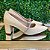 Scarpin Beira Rio Creme c/ Brilho 4241230 - Imagem 4