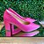 Scarpin Salto Bloco Santinelli Pink 1478001232 - Imagem 4