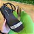 Sandália Papete Birken Renata Mello Preto c/ Strass 831482102 - Imagem 4
