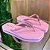 Chinelo Ramarim Rosa Glitter Com Solado de Borracha 221233 - Imagem 2