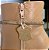Bota Ramarim Caqui Cano Curto Salto Couro Legítimo c/ Strass 2468102 - Imagem 6