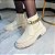 Coturno Off White Moleca 53441031 - Imagem 2