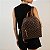 Bolsa Mochila Rafitthy Dark Cacau/ Caramelo 2816132A_2 - Imagem 1