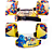 Boia colete Autismo Amarelo - Imagem 1
