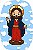 Naninha Devocional Jesus das Santas Chagas – Almofada Infantil Católica | Mamanu Baby - Imagem 1