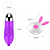 Vibrador Capsula Tonque Aveludado Wireless 12 Vibrações - General Import - Imagem 2
