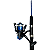 Kit Pesca Completo Molinete WF 1000 + Vara Artemis Abella Spin 1,20m – Leve e Resistente - Imagem 1