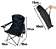 Cadeira Dobrável Kala Comfort Plus até 150kg dois porta copo - Imagem 2