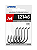 Anzol 12146 Black Nº 10 50Pçs (Marine Sports) - Imagem 1