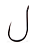 Anzol Chinu Ring Black Pinnacle n°12 Maruri c/10 - Imagem 2