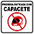 Placa Sinalização Proibida Entrada de Pessoas com Capacete - Imagem 1