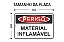 Placa Sinalização Perigo Material Inflamável - Imagem 2