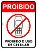 Placa de Aviso Proibido Uso de Celular - Imagem 1