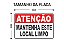 Placa de Sinalização Atenção Mantenha Este Local Limpo - Imagem 2
