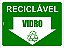 Placa Sinalização Lixo Reciclável Vidro - Imagem 1