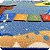 Tapete Infantil Nylon-Latex 110X57cm Navio Pirata - Imagem 3