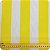 Gorgurão Estampado 1m X 1,40m Listrado Amarelo - Imagem 6