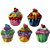 Botão Cupcake 5 Unidades - Imagem 1