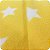 Soft Estampado 1m X 1,60m Estrela Fundo Amarelo - Imagem 5