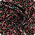 Tecido Oxford Estampado 1m X 1,47m Art Preto Morangos - Imagem 5