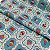 Tecido Oxford Estampado 1m X 1,47m Cupcake Fundo Azul - Imagem 2