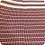 Kit Jogo Americano 4 Peças 45x30cm Textilene Casual Listrado Vermelho - Imagem 7