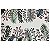 Kit Jogo Americano 4 Unidades 45x30cm Textilene Folhas Verde - Imagem 1