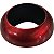 Anel Porta Guardanapo Envernizado 4 Unidades Vermelho 6cm - Imagem 2