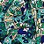 Tecido Oxford Estampado 1m X 1,47m Romero Britto Azul - Imagem 6