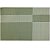Kit Jogo Americano 4 Peças 45x30cm Textilene Vertical Verde - Imagem 1