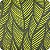 Passadeira Duna Soft Light 1m X 43cm Folhas Amarelo-Verde - Imagem 2