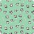 Tricoline Estampada 100% Algodão 1m X 1,50m Pandas Fundo Verde - Imagem 1