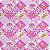 Tricoline Estampada 100% Algodão 1m X 1,50m Elefante Rosa 2743 V1 - Imagem 5