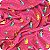 Tecido Soft Estampado 1m X 1,60m Princesa Fundo Rosa - Imagem 2