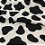 Tecido Jacquard Para Decoração 1m X 1,40m Vaca - Imagem 1