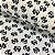 Tecido Soft Estampado 1m X 1,60m Pinguins Fundo Branco - Imagem 2