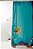 Cortina De Box PVC Fundo Do Mar Azul 198X180Cm Grossa - Imagem 1