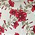 Tecido Gorgurinho Estampado 1m X 1,50m Flor Fundo Bege - Imagem 2