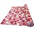 Tecido Oxford Estampado 1m X 1,40m Poliéster Coração Fundo Rosa - Imagem 3