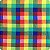 Tecido Oxford Estampado 1m X 1,40m Poliéster Quadriculado Colorido - Imagem 4